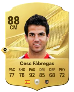 Card Cesc Fàbregas 88, official EA preview