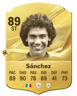 Card Hugo Sánchez 89, official EA preview