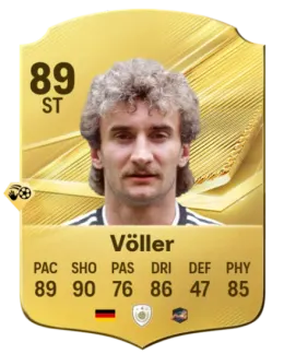 Card Rudi Völler 89, official EA preview