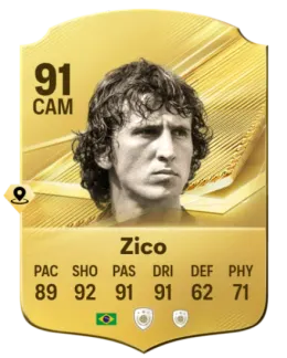 Card Zico 91, official EA preview