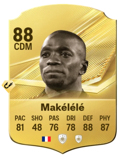 Card Claude Makélélé 88, official EA preview