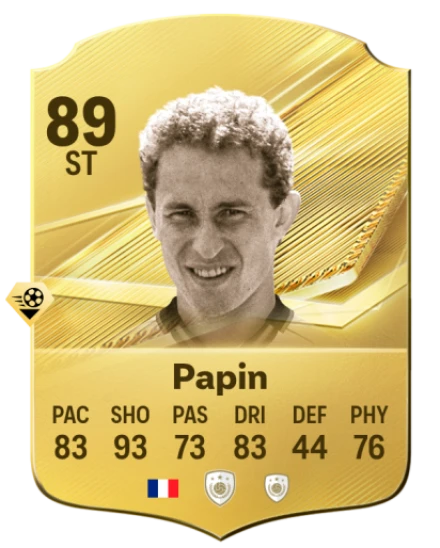 Card Jean-Pierre Papin 89, official EA preview