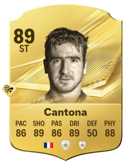 Card Eric Cantona 89, official EA preview