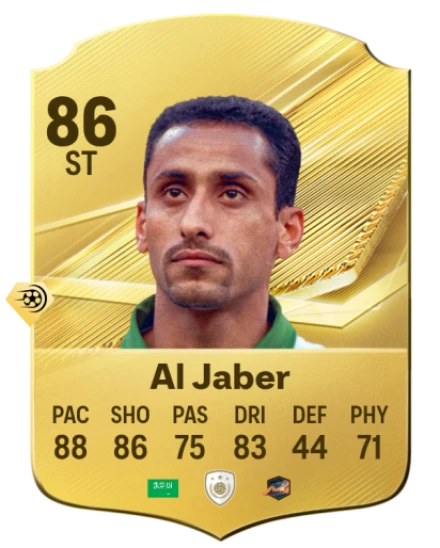 Card Sami Al Jaber 86, official EA preview