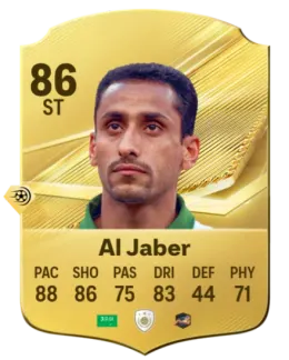 Card Sami Al Jaber 86, official EA preview