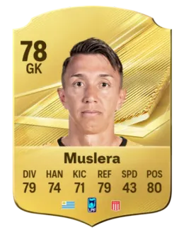 Card Fernando Muslera 78, official EA preview