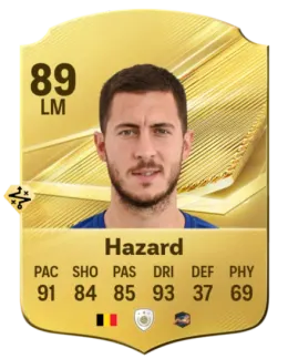 Card Eden Hazard 89, official EA preview