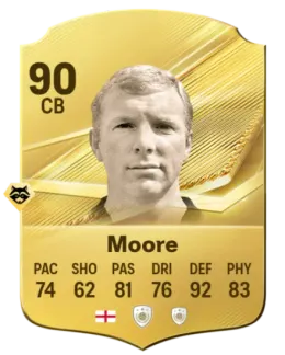 Card Bobby Moore 90, official EA preview