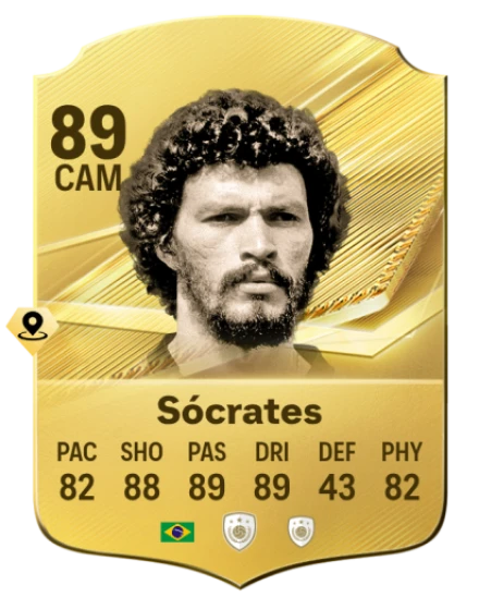 Card Sócrates 89, official EA preview