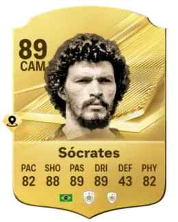 Card Sócrates 89, official EA preview