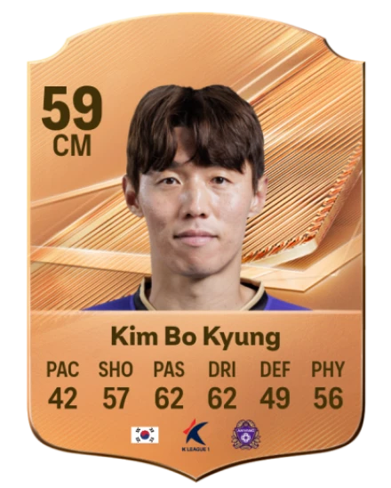 Card Kim Bo Kyung 59, official EA preview