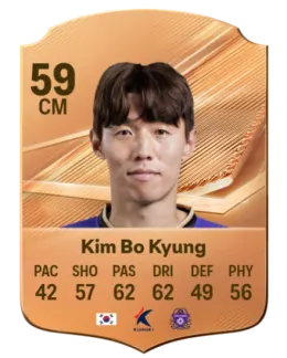 Card Kim Bo Kyung 59, official EA preview