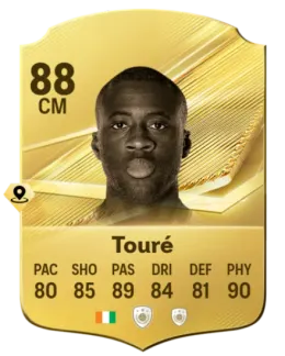 Card Yaya Touré 88, official EA preview