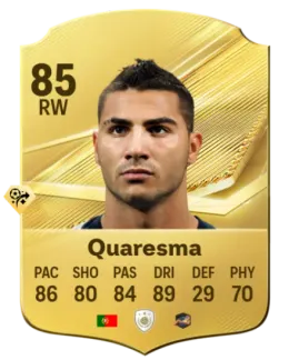 Card Quaresma 85, official EA preview