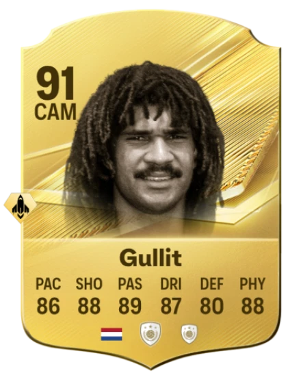 Card Ruud Gullit 91, official EA preview