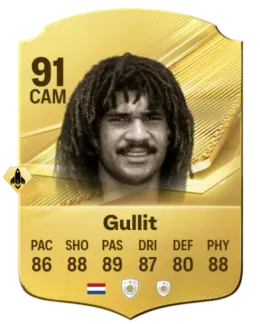 Card Ruud Gullit 91, official EA preview