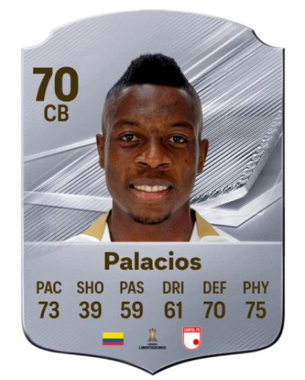 Card Helibelton Palacios 70, official EA preview