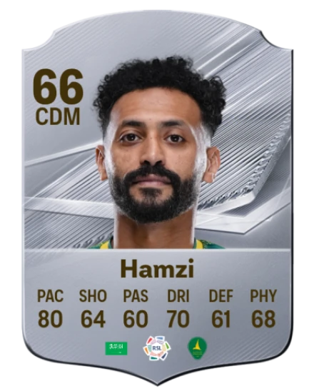 Card Mansour Hamzi 66, official EA preview