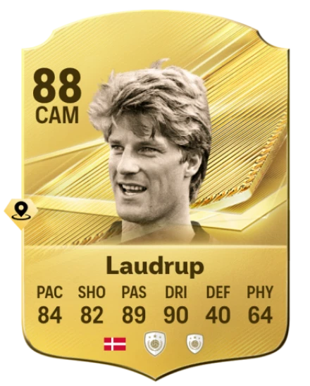Card Michael Laudrup 88, official EA preview