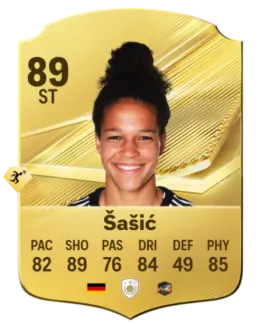 Card Celia Šašić 89, official EA preview