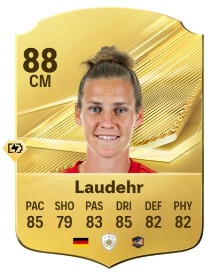 Card Simone Laudehr 88, official EA preview