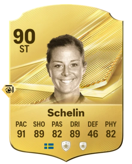 Card Lotta Schelin 90, official EA preview
