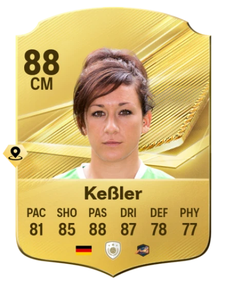 Card Nadine Keßler 88, official EA preview