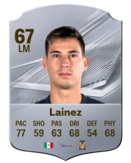 Card Mauro Lainez 67, official EA preview