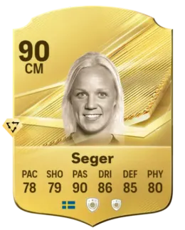 Card Caroline Seger 90, official EA preview