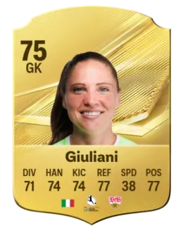 Card Laura Giuliani 75, official EA preview