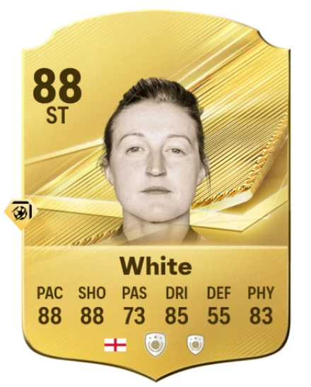 Card Ellen White 88, official EA preview