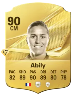Card Camille Abily 90, official EA preview