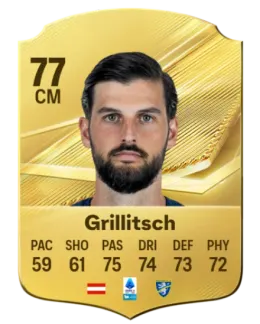 Card Florian Grillitsch 77, official EA preview