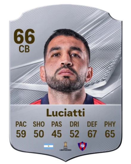 Card Abel Luciatti 66, official EA preview