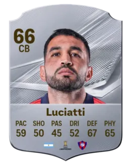 Card Abel Luciatti 66, official EA preview