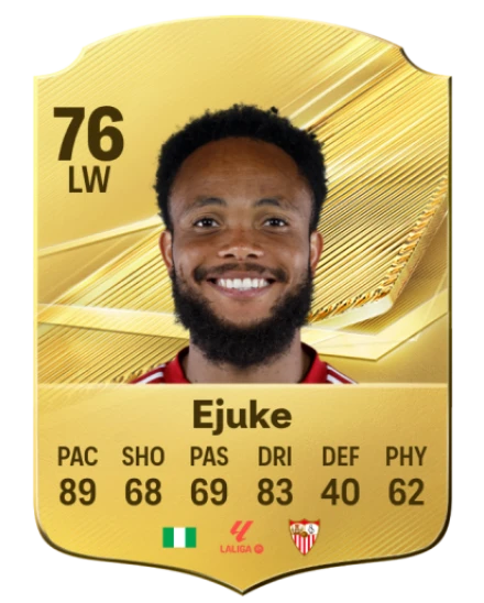 Card Chidera Ejuke 76, official EA preview