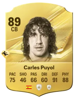 Card Carles Puyol 89, official EA preview