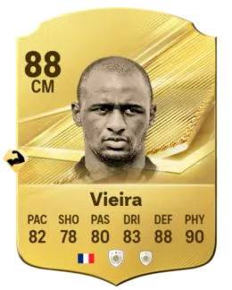 Card Patrick Vieira 88, official EA preview