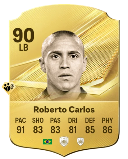Card Roberto Carlos 90, official EA preview