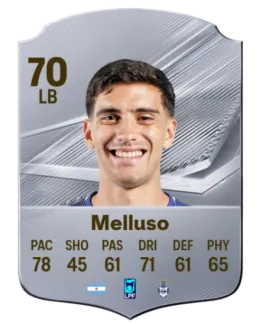 Card Matías Melluso 70, official EA preview