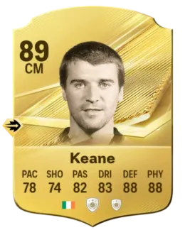 Card Roy Keane 89, official EA preview