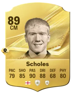 Card Paul Scholes 89, official EA preview