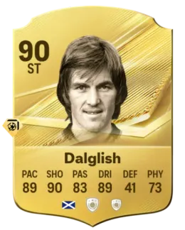 Card Kenny Dalglish 90, official EA preview