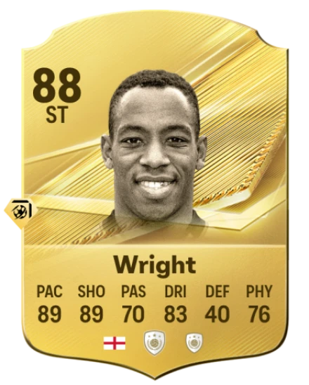 Card Ian Wright 88, official EA preview