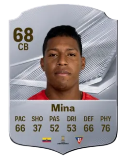 Card Richard Mina 68, official EA preview
