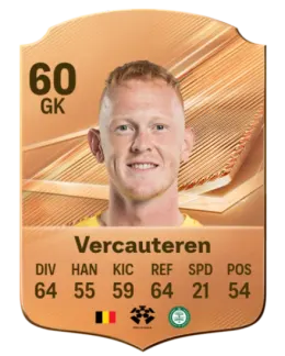 Card Rik Vercauteren 60, official EA preview