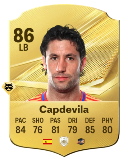 Card Capdevila 86, official EA preview