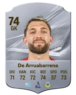Card Ignacio De Arruabarrena 74, official EA preview
