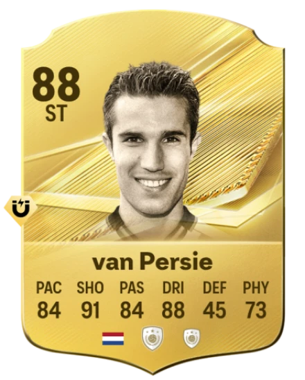 Card Robin van Persie 88, official EA preview