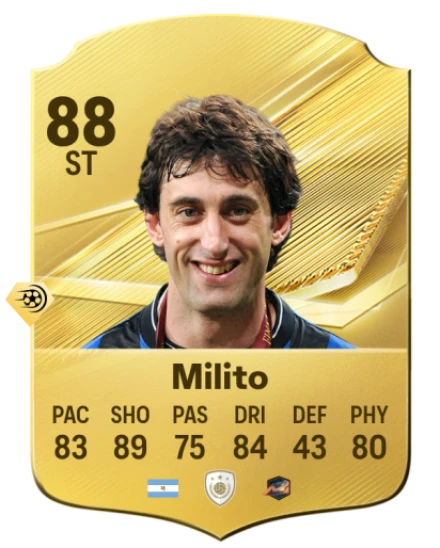 Card Diego Milito 88, official EA preview